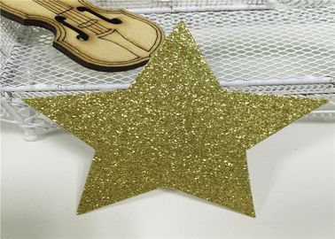 Chiny 300gsm Glitter Paper Glitter Banner Letter 3 &amp;quot;Tall Star For Party Decoration Banner dostawca
