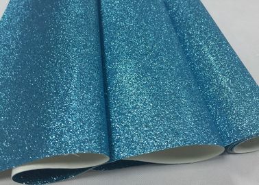 Chiny Tapeta Glitter Fabric Ocean Blue Sparkle do tapetowania ścian dostawca