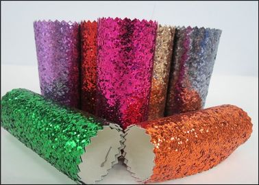 Chiny Diamentowa tapeta dekoracyjna Chunky Glitter Fabric Wear Resisting dostawca