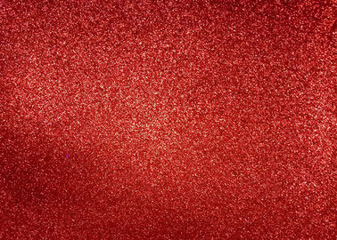 Chiny Magenta Red Glitter Fabric Sukienki, Odporność na zimno Błyszczący połysk tkaniny dostawca