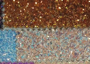 Chiny 1.38m Szerokość Obicia ścienne 3D Glitter Fabric For Wallpaper Shoes and Bags dostawca