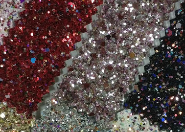 Chiny Lurex Metallic Waterproof Glitter Tkanina bawełniana Szerokość 1.38m dla odzieży modowej dostawca