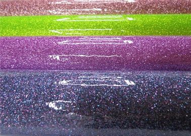 Chiny Chunky Dostosowane kolorowe tkaniny Glitter Pvc Miękkie Handfeeling Dla TV Tle ściany dostawca