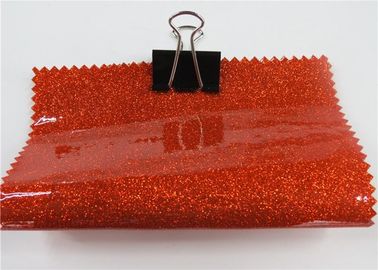 Chiny 54 &amp;quot;szerokość High Sparkle Glitter Pvc Fabric 0.17mm do torebek i mebli dostawca