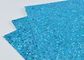Jasnoniebieski błyskotliwy papier brokatowy, dekoracje ścienne w kolorze na zamówienie Papier brokatowy dostawca