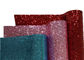 Chunky Leather Wallpaper Glitter Materiał Fabric PU Backing do produkcji kart dostawca