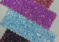 Ktv Wall Paper 3D Shiny Glitter Fabric Multi Mix Color With Woven Backing dostawca