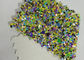 Mixed Color Glitter Tkanina bawełniana Pu Glitter Skórzana tkanina dla Lady Shoes dostawca
