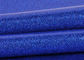 Niebieska tkanina z tkaniny Pvc z dnem z tkaniny, specjalny tekstylny skórzany blask z połyskującą tkaniną dostawca
