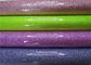 Chunky Dostosowane kolorowe tkaniny Glitter Pvc Miękkie Handfeeling Dla TV Tle ściany dostawca