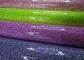 Chunky Dostosowane kolorowe tkaniny Glitter Pvc Miękkie Handfeeling Dla TV Tle ściany dostawca